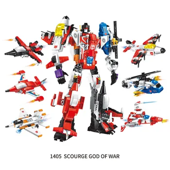 Qman Combined 1405, 1405 Building Block Toys Transformation 6 Combination Directly A Powerful Destruction Machine
Qman Combined 1405, 1405 Building Block Toys Transformation 6 Combination Directly A Powerful Destruction Machine