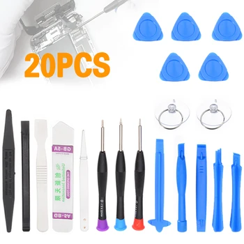 20pcs Repair Kit Multifunction Opener Tools Disassemble Screwdriver Set Tablets PC Hand Tools Accessories For Mobile Phone
20pcs Repair Kit Multifunction Opener Tools Disassemble Screwdriver Set Tablets PC Hand Tools Accessories For Mobile Phone