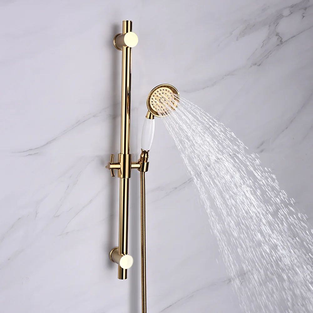 Copper Shower Set Shower Bracket Set Shower Activity Lifting Frame Shower Rod Shower Shelf Set outside China Warehouse
Copper Shower Set Shower Bracket Set Shower Activity Lifting Frame Shower Rod Shower Shelf Set outside China Warehouse