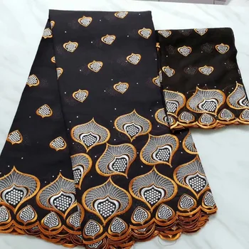 (5+2yards/set) wonderful embroidered coffee color African voile lace soft Swiss cotton lace fabric for party dressCLS230
(5+2yards/set) wonderful embroidered coffee color African voile lace soft Swiss cotton lace fabric for party dressCLS230