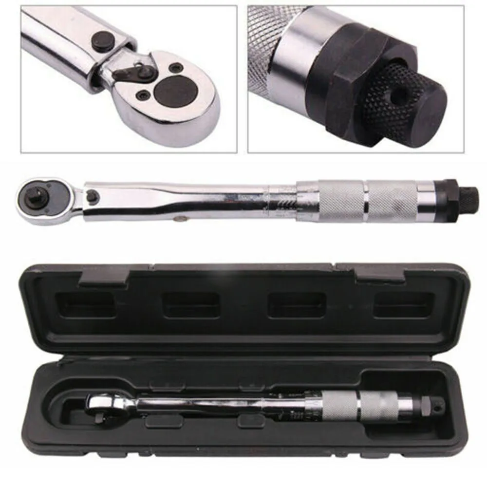 Torque Wrench Adjustable Pre-Mounted Accurate 19-110NM For 3/8 Inch Drive Slot
Torque Wrench Adjustable Pre-Mounted Accurate 19-110NM For 3/8 Inch Drive Slot