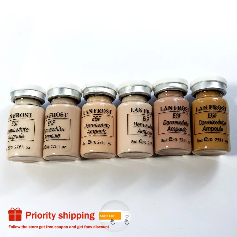 12pcs/box bb glowing BB Cream 6 shades mixed Starter kit BB foundation Makeup Base for brightening and anti-aging
12pcs/box bb glowing BB Cream 6 shades mixed Starter kit BB foundation Makeup Base for brightening and anti-aging