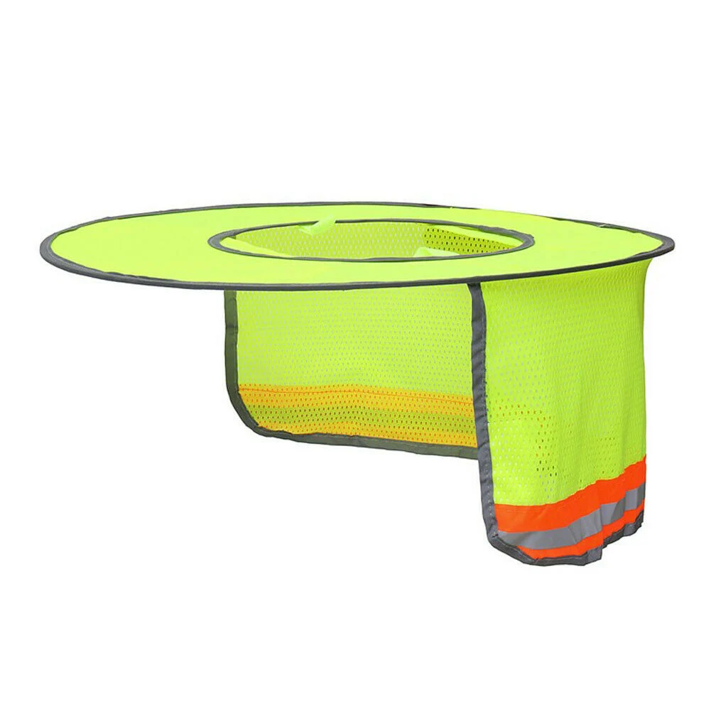Protective Sun Shield Helmets Worker Mesh Full Brim Neck High Visibility Construction Safety Stripe Reflective Hard Hat Outdoor
Protective Sun Shield Helmets Worker Mesh Full Brim Neck High Visibility Construction Safety Stripe Reflective Hard Hat Outdoor