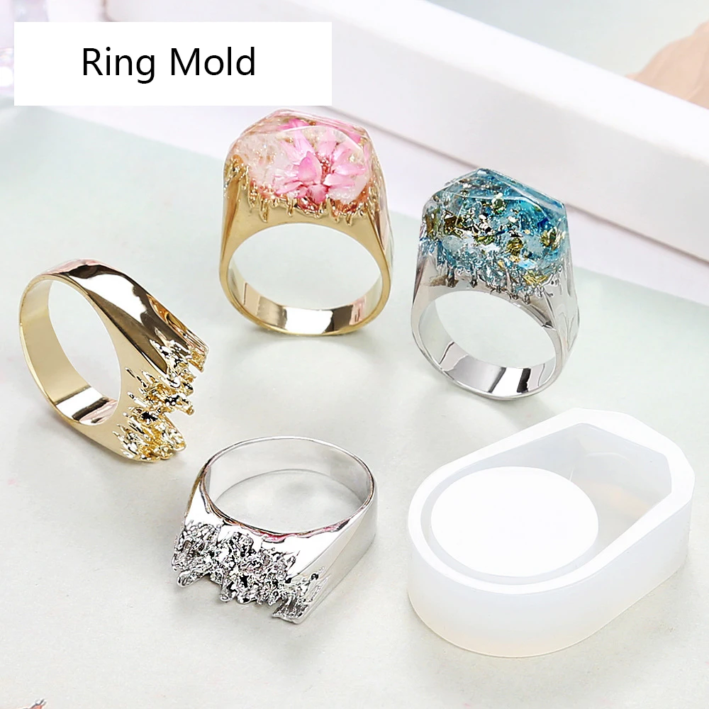 UV Epoxy Resin Mold Ring Resin Mold Transparent Ring Touch Tool Accessories for Jewelry Making Crafts DIY Hot Selling DIY
UV Epoxy Resin Mold Ring Resin Mold Transparent Ring Touch Tool Accessories for Jewelry Making Crafts DIY Hot Selling DIY