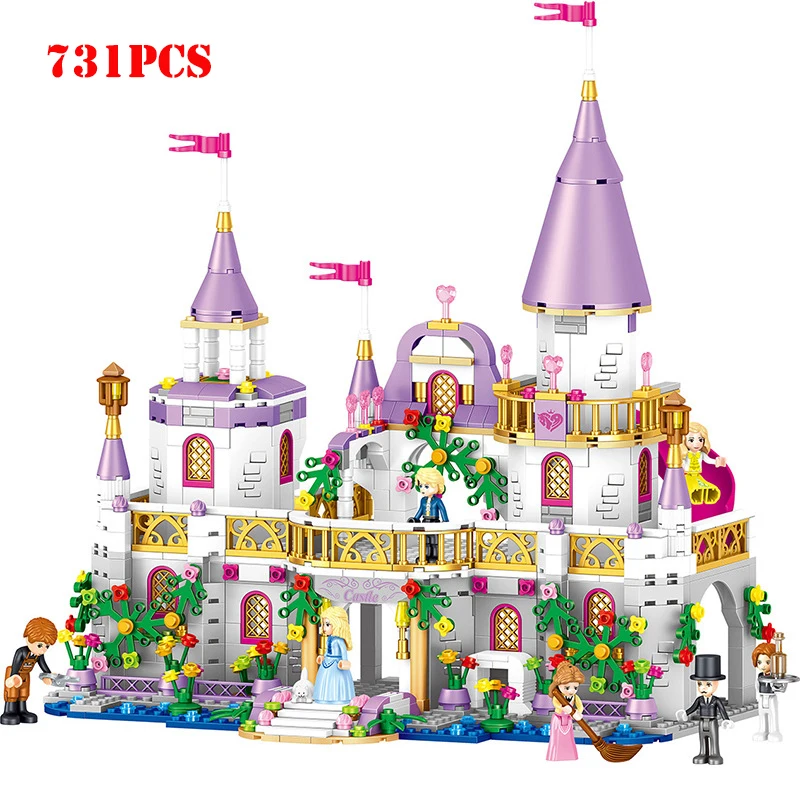 731+pcs Princes Windsor Castle Model Building Blocks Compatible Legoeds Friends Figures Educational Toys For Girl Children Gifts
731+pcs Princes Windsor Castle Model Building Blocks Compatible Legoeds Friends Figures Educational Toys For Girl Children Gifts