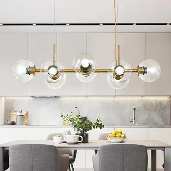 Nordic Design Glass Chandelier Lighting Modern Living Room Lamp Kitchen Dining Room Home Decoration Light Fixtures Copper Lustre
Nordic Design Glass Chandelier Lighting Modern Living Room Lamp Kitchen Dining Room Home Decoration Light Fixtures Copper Lustre