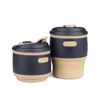 Folding Water Container Silicone Coffee Cup Multifunctional Large Size Tea Cup Kitchen Supplies Insulation Outdoor Drinking Cups 
Folding Water Container Silicone Coffee Cup Multifunctional Large Size Tea Cup Kitchen Supplies Insulation Outdoor Drinking Cups