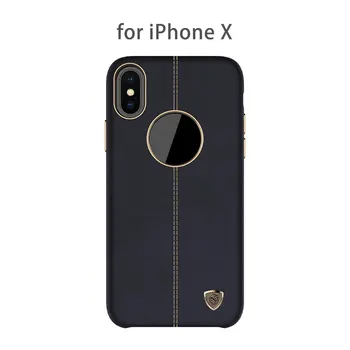 NILLKIN Leather Cell Phone Case Anti-collision Back Cover Drop Resistant Mobile Phone Shell Anti-skid Case For iPhone X
NILLKIN Leather Cell Phone Case Anti-collision Back Cover Drop Resistant Mobile Phone Shell Anti-skid Case For iPhone X