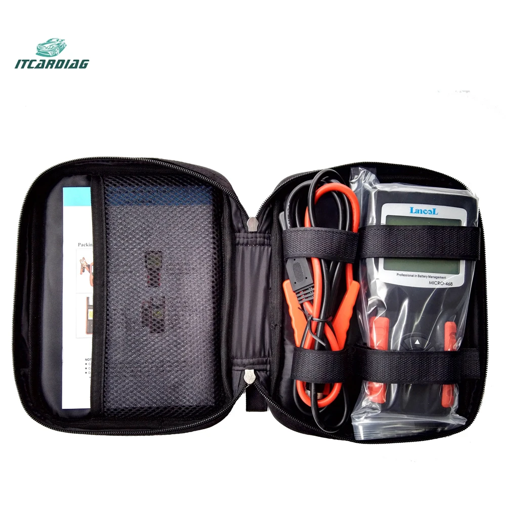 Lancol MICRO-468 Car Battery Tester Tool Portable 12V Auto Digital CCA Battery Measuring Instrument Automobile Battery Analyzer
Lancol MICRO-468 Car Battery Tester Tool Portable 12V Auto Digital CCA Battery Measuring Instrument Automobile Battery Analyzer