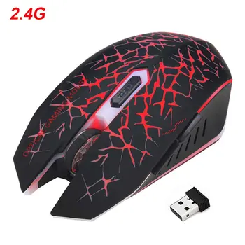 Professional ABS Wireless Gaming Mouse LED Backlit For PC Laptop Desktop Optical USB Rechargeable Computer Accessories 6 Buttons
Professional ABS Wireless Gaming Mouse LED Backlit For PC Laptop Desktop Optical USB Rechargeable Computer Accessories 6 Buttons