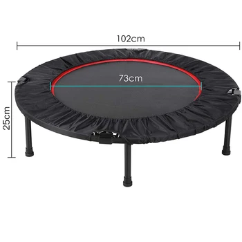 40 Inch Round Kids Mini Trampoline Pad Kids Toys Folding Adult Children Jumping Bed Exercise Fitness Equipment Max Load 
40 Inch Round Kids Mini Trampoline Pad Kids Toys Folding Adult Children Jumping Bed Exercise Fitness Equipment Max Load
