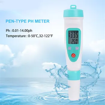 Portage Waterproof PH/Temp Meter Tester Pen Acidometer Digital Water Quality Purity Monitor Measuring for Aquarium Wine
Portage Waterproof PH/Temp Meter Tester Pen Acidometer Digital Water Quality Purity Monitor Measuring for Aquarium Wine