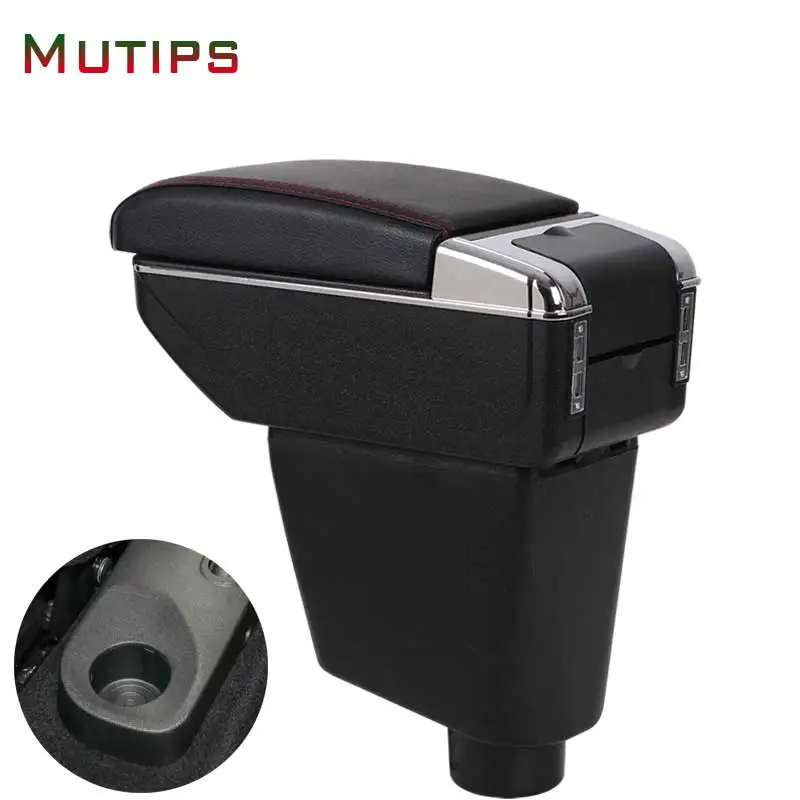 Mutips for Renault Clio 4 Captur armrest box car arm rest styling USB interface accessories decoration interior parts automobile
Mutips for Renault Clio 4 Captur armrest box car arm rest styling USB interface accessories decoration interior parts automobile