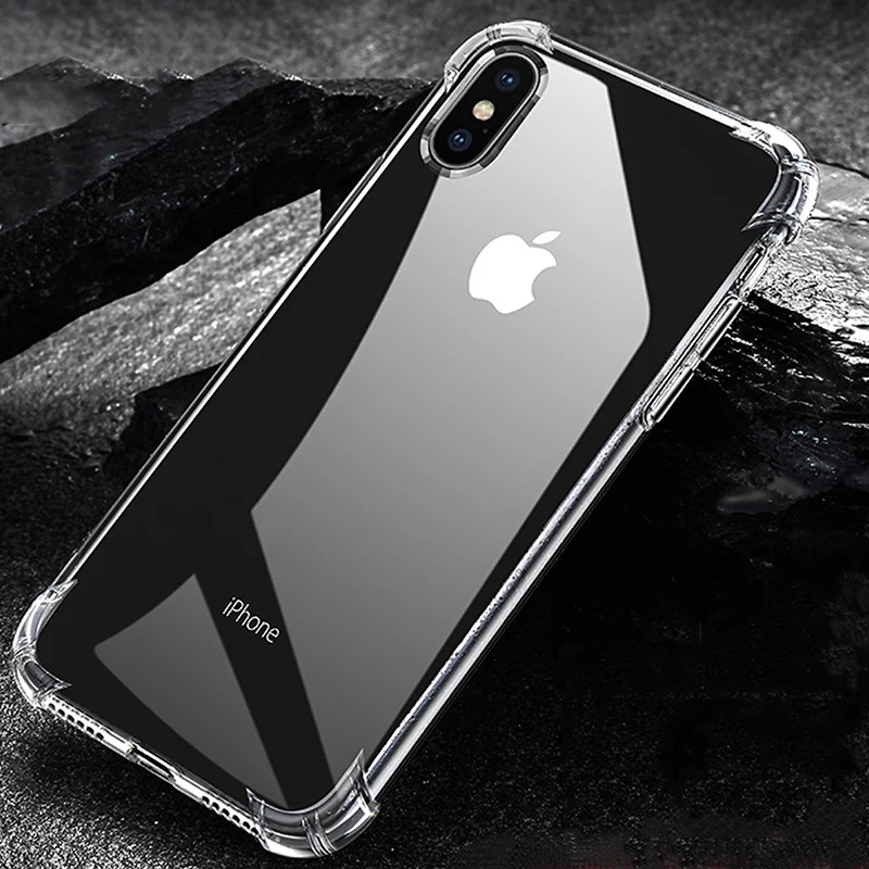 Transparent Soft Silicone Phone Case for IPhone X XR XS Max Ultra Thin Airbag Shockproof Phone Case for IPhone 6 6s 7 8 Plus
Transparent Soft Silicone Phone Case for IPhone X XR XS Max Ultra Thin Airbag Shockproof Phone Case for IPhone 6 6s 7 8 Plus