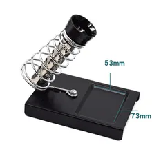 C4 Double-tube Soldering Iron Stand Spring Electric Soldering Iron Socket Stand Fixed Soldering Station Sponge Rosin
C4 Double-tube Soldering Iron Stand Spring Electric Soldering Iron Socket Stand Fixed Soldering Station Sponge Rosin