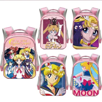 Cartoon anime sailor moon print Backpack girls school bags luna kids kindergarten backpack pink cute bookbag
Cartoon anime sailor moon print Backpack girls school bags luna kids kindergarten backpack pink cute bookbag