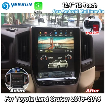 YESSUN 12.1'' HD Vertical Screen For Toyota Land Cruiser J200 2016~2019 Car Radio Android Carplay GPS Navi maps Touch no CD DVD
YESSUN 12.1'' HD Vertical Screen For Toyota Land Cruiser J200 2016~2019 Car Radio Android Carplay GPS Navi maps Touch no CD DVD
