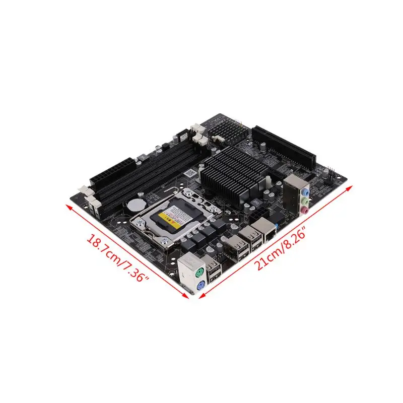 X58 Desktop Motherboard LGA 1366 Pin DDR3 Computer Mainboard Motherboard for L/E5520 X5650 RECC D08B
X58 Desktop Motherboard LGA 1366 Pin DDR3 Computer Mainboard Motherboard for L/E5520 X5650 RECC D08B