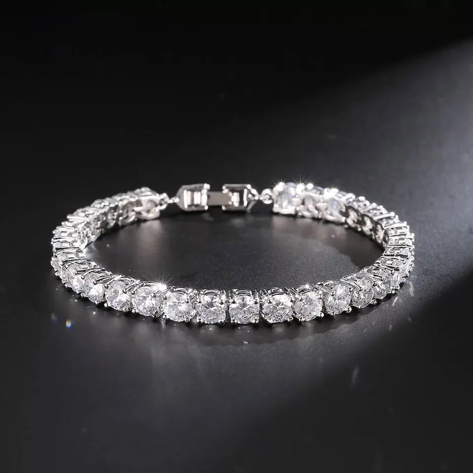 T987 Simple Rose Gold Plated Round 5A NSCD Stone Tennis bracelets For women Bridal Accessories Jewelry Small Stone 5MM
T987 Simple Rose Gold Plated Round 5A NSCD Stone Tennis bracelets For women Bridal Accessories Jewelry Small Stone 5MM