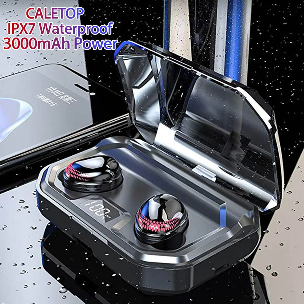CALETOP TWS Bluetooth V5.0 HIFI Wireless Earphone 8D Stereo Hifi Headphone Sport Headsets With Charging Box For iPhone Xiaomi
CALETOP TWS Bluetooth V5.0 HIFI Wireless Earphone 8D Stereo Hifi Headphone Sport Headsets With Charging Box For iPhone Xiaomi