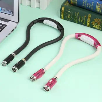 Flexible LED Neck Hug Book Light With 4LED Reading Lamp 3 Modes Portable Flashlight Soft Silicone Outdoor Camping Night Lights
Flexible LED Neck Hug Book Light With 4LED Reading Lamp 3 Modes Portable Flashlight Soft Silicone Outdoor Camping Night Lights