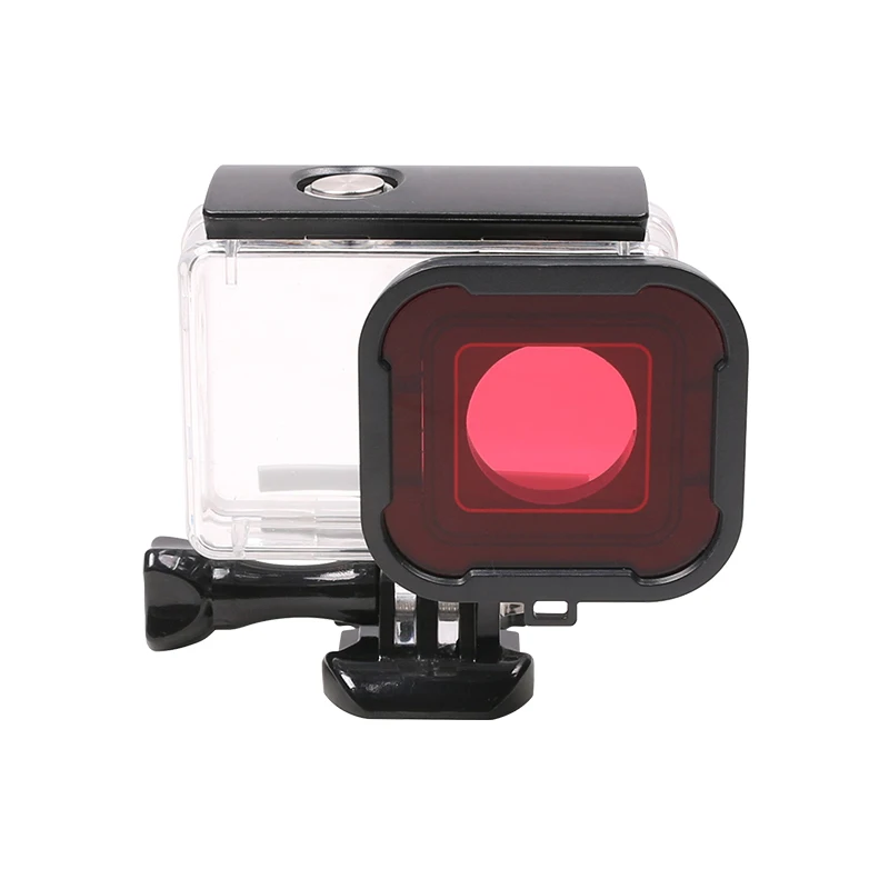 Waterproof Dive Filter 4 Colors Diving Filter Red Purple Yellow Gray Lens Cap Protector for Xiaomi Yi 4K Action Camera
Waterproof Dive Filter 4 Colors Diving Filter Red Purple Yellow Gray Lens Cap Protector for Xiaomi Yi 4K Action Camera