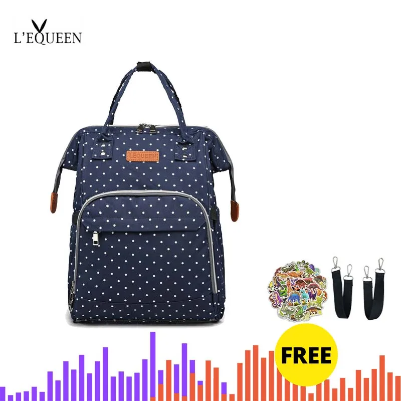 Lequeen diaper bag backpack for mom and baby maternity bag larger capacity baby travel bag Free sticks and hooker
Lequeen diaper bag backpack for mom and baby maternity bag larger capacity baby travel bag Free sticks and hooker