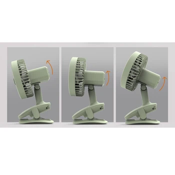 USB Desk Fan 3 Speeds Adjustable USB Rechargeable Clip-on Cooling Fan Strong Wind Quiet with Table Lamp
USB Desk Fan 3 Speeds Adjustable USB Rechargeable Clip-on Cooling Fan Strong Wind Quiet with Table Lamp