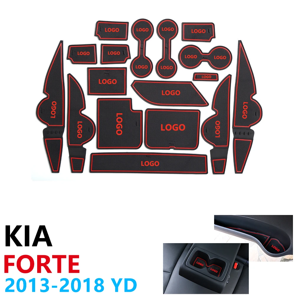 Anti-Slip Rubber Cup Cushion Door Groove Mat for KIA Forte YD 2013~2018 2014 2015 2016 2017 K3 Cerato Accessories Car Stickers
Anti-Slip Rubber Cup Cushion Door Groove Mat for KIA Forte YD 2013~2018 2014 2015 2016 2017 K3 Cerato Accessories Car Stickers
