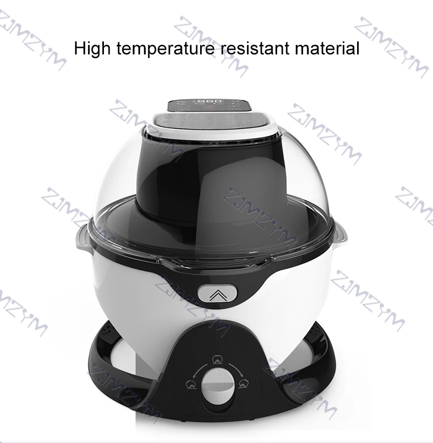 Description Picture 2 of item7L 1300W Multifunction Air Fryer Oil Free Chicken Air Fryer Electric Deep Fryer Air Deep Frying Machine With Intelligent Control