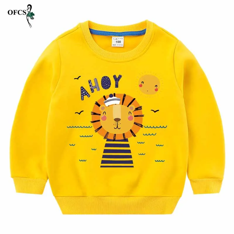 

Baby Boys Girls Pullovers Autumn Spring Cartoon Cotton Tops Children Long Sleeve Knitting Sweater Blouse Kids Clothes siz90-150