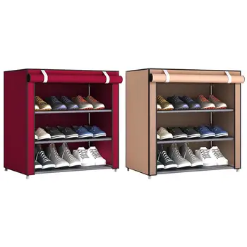 Four-layer Combination Shoe Rack Dustproof Storage Shoe Cabinet School Dormitory Simple Storage Rack Organizer
Four-layer Combination Shoe Rack Dustproof Storage Shoe Cabinet School Dormitory Simple Storage Rack Organizer