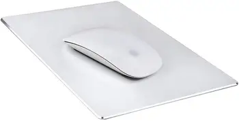 Gaming Aluminum Mouse Pad W Non-Slip Rubber Base & Micro Sand Blasting Aluminium Surface for Fast and Accurate Control
Gaming Aluminum Mouse Pad W Non-Slip Rubber Base & Micro Sand Blasting Aluminium Surface for Fast and Accurate Control