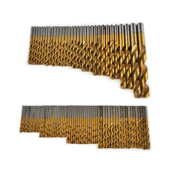 Workshop Outdoor Equipment Drill Bits Titanium Coating High Speed Steel Set Tool
Workshop Outdoor Equipment Drill Bits Titanium Coating High Speed Steel Set Tool