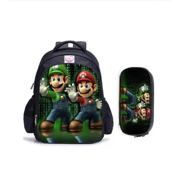 16 Inch Mario Bros Sonic Boom Backpack For Children School Bags Cartoon Game Book Backpack Daily School Backpack Gift
16 Inch Mario Bros Sonic Boom Backpack For Children School Bags Cartoon Game Book Backpack Daily School Backpack Gift