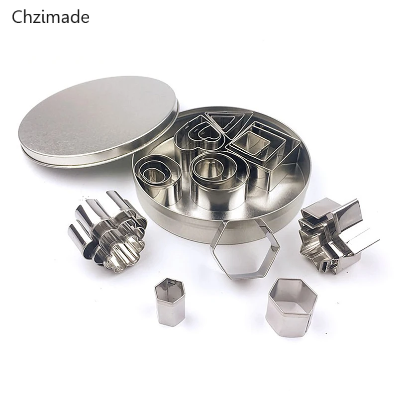 Lychee Life 24pcs/lot Stainless Steel Geometry Round Square Polymer Clay Cutter Designer DIY Ceramic Pottery Clay Tools Craft
Lychee Life 24pcs/lot Stainless Steel Geometry Round Square Polymer Clay Cutter Designer DIY Ceramic Pottery Clay Tools Craft