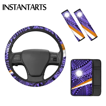 INSTANTARTS Marshall Islands Flag Polynesian Pattern Car Steering Wheel Cover Universal Fit Seatbelt Cover Center Cover Pad
INSTANTARTS Marshall Islands Flag Polynesian Pattern Car Steering Wheel Cover Universal Fit Seatbelt Cover Center Cover Pad