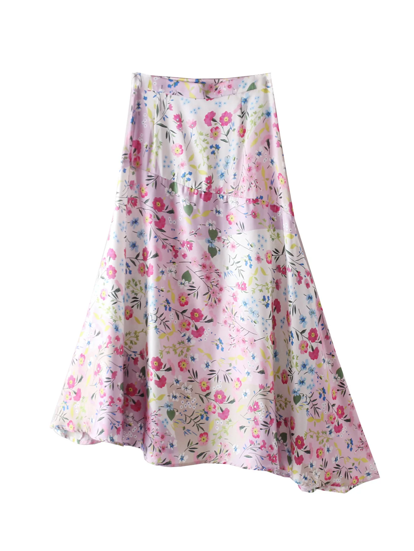 2019 Western Style Spring And Summer Women's Dress New Style Non-symmetrical Printed Skirt
2019 Western Style Spring And Summer Women's Dress New Style Non-symmetrical Printed Skirt