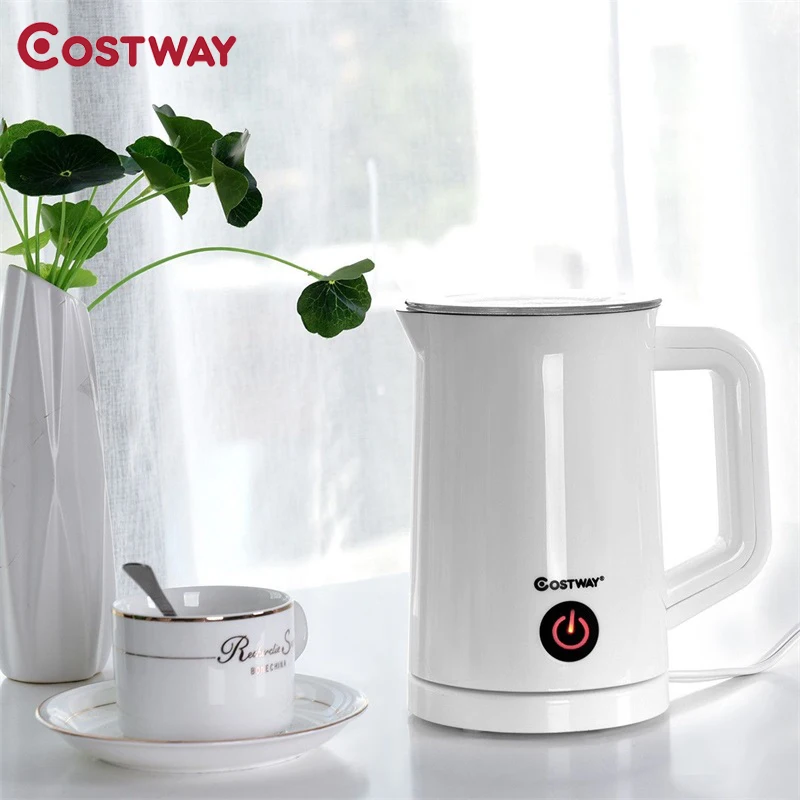 COSTWAY Electric Automatic Milk Magnetic Stirring Foam Maker Stainless Steel and Non-stick Coating Milk Heat Machine
COSTWAY Electric Automatic Milk Magnetic Stirring Foam Maker Stainless Steel and Non-stick Coating Milk Heat Machine