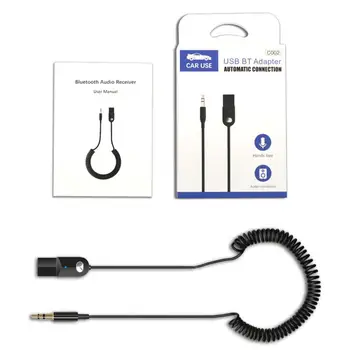 Car Audio Receiver Transmitter Aux Bluetooth Adapter Dongle Car Hands-Free Calling Speaker Converter 
Car Audio Receiver Transmitter Aux Bluetooth Adapter Dongle Car Hands-Free Calling Speaker Converter