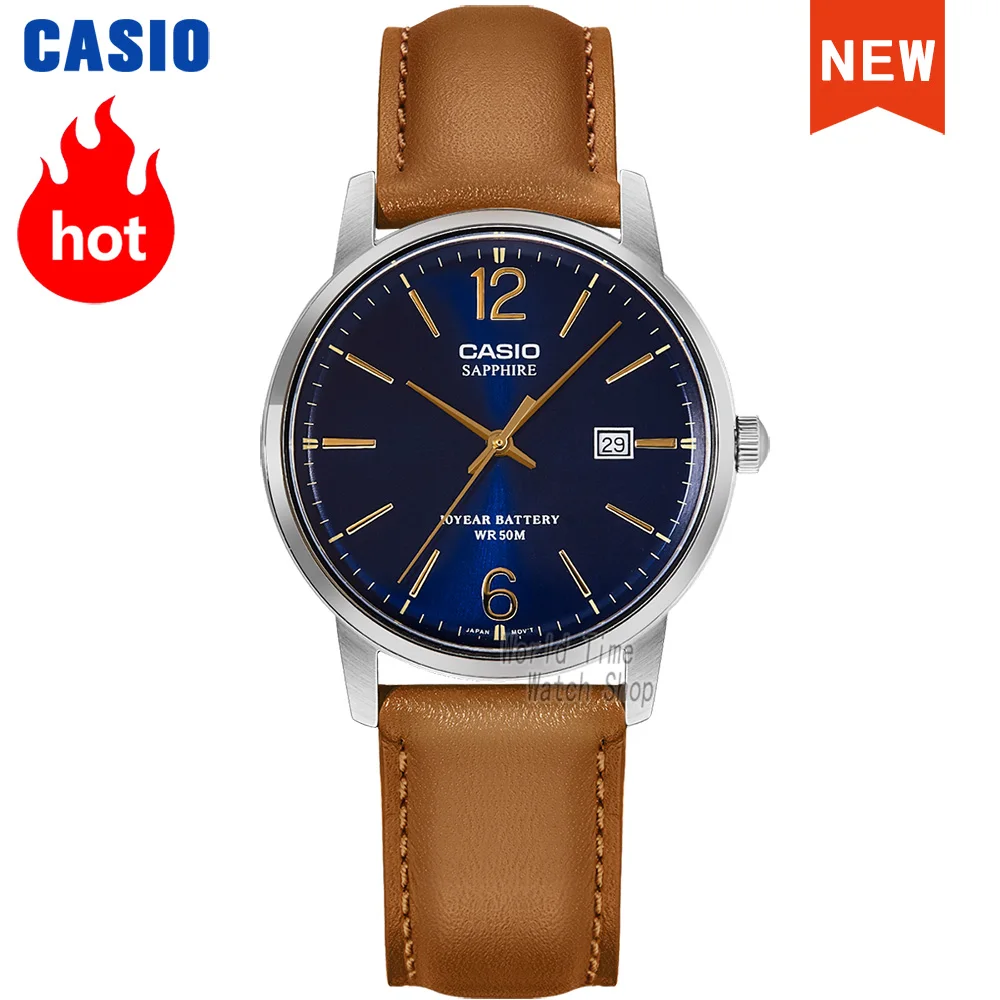 

Casio watch wrist watch men top brand luxury set quartz watch 50 meters water resist men watch Sport military Watch MTS-110L-2A