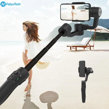 Feiyutech Vimble2S Handheld Stabilizer Extendable Bluetooth Phone Selfie Stick Monopod with Tripod Stand Smartphone Gimbal 180mm
Feiyutech Vimble2S Handheld Stabilizer Extendable Bluetooth Phone Selfie Stick Monopod with Tripod Stand Smartphone Gimbal 180mm