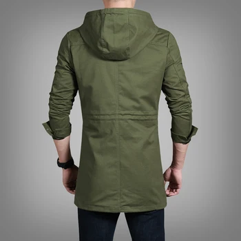 Autumn Hooded Thin Casual Jackets Men Coat Trench Fashion Hoodies Male Jacket Long Windbreaker Overcoat Korean AH58 
Autumn Hooded Thin Casual Jackets Men Coat Trench Fashion Hoodies Male Jacket Long Windbreaker Overcoat Korean AH58