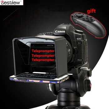 Bestview Smartphone Teleprompter for Canon Nikon Sony Camera Photo Studio DSLR for Youtube Interview Teleprompter Video Camera
Bestview Smartphone Teleprompter for Canon Nikon Sony Camera Photo Studio DSLR for Youtube Interview Teleprompter Video Camera