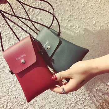 Mini Women Long Wallet PU Leather Fashion Solid Cover Simple Crossbody Bag Shoulder Bags Phone Coin Bag 2020 
Mini Women Long Wallet PU Leather Fashion Solid Cover Simple Crossbody Bag Shoulder Bags Phone Coin Bag 2020