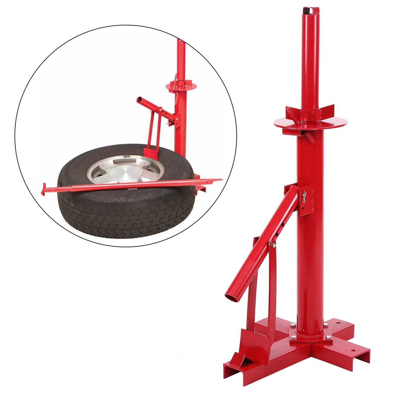Samger Car Vacuum Tire Changer Simple Portable Tire Changing Machine Tire Dismantling Machine Auto Car Motorcycle Repair Tools
Samger Car Vacuum Tire Changer Simple Portable Tire Changing Machine Tire Dismantling Machine Auto Car Motorcycle Repair Tools