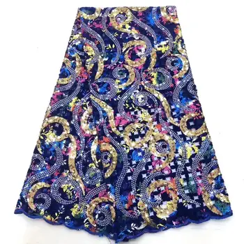 royal blue sequin fabric 450*135CM african sequin lace fabric for sewing high quality african tulle lace fabric with sequins
royal blue sequin fabric 450*135CM african sequin lace fabric for sewing high quality african tulle lace fabric with sequins