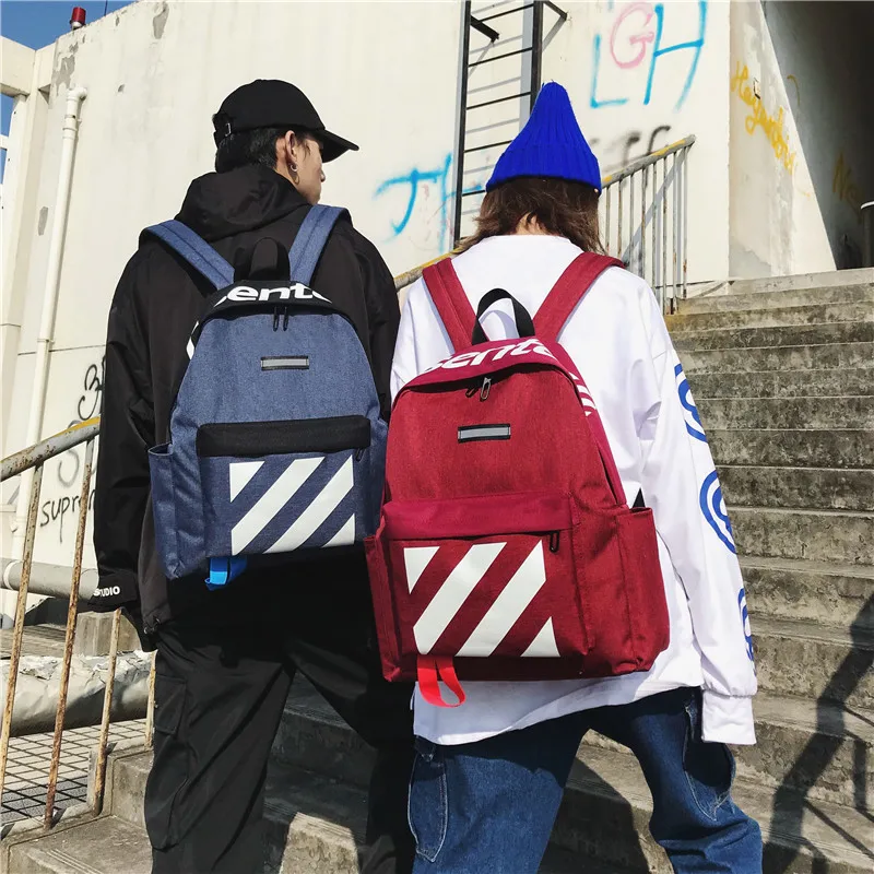2019 New Style Printed Letter Stripes Contrast Color Couples Backpack Outdoor Casual Fashion Backpack
2019 New Style Printed Letter Stripes Contrast Color Couples Backpack Outdoor Casual Fashion Backpack