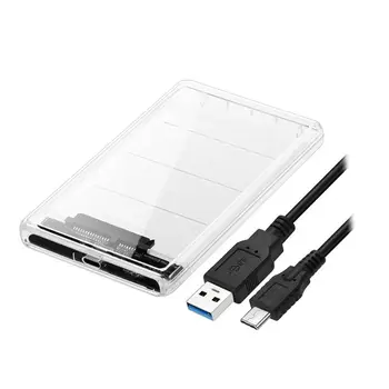 1pc Hard Disk Box Practical Creative 2.5 Inches Type-C to SATA Portable Accessory Hard Disk Box Hard-disk Cartridg
1pc Hard Disk Box Practical Creative 2.5 Inches Type-C to SATA Portable Accessory Hard Disk Box Hard-disk Cartridg
