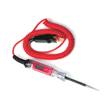 Universal 3-48V LCD Digital Power Probe Car Circuit Tester Automotive Diagnostic Scanner Fuse Battery Voltage Circuit Test Pen
Universal 3-48V LCD Digital Power Probe Car Circuit Tester Automotive Diagnostic Scanner Fuse Battery Voltage Circuit Test Pen